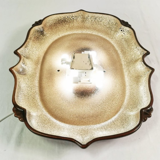 Specchio in ceramica Mid-century, Pan Keramik, anni '70. – Vetro (photo 8 of 14)