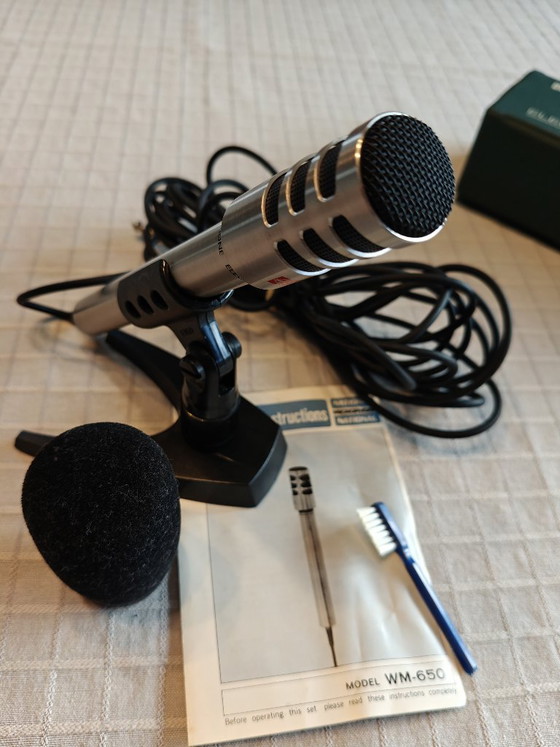 National WM-650 Microphone – Decorative Objects, Metal, Plastic (photo 3 of 8)