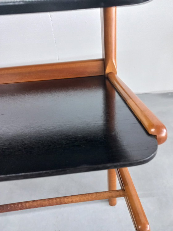 Image 1 of Raro tavolino da parete modernista Wim Den Boon (Attrib)