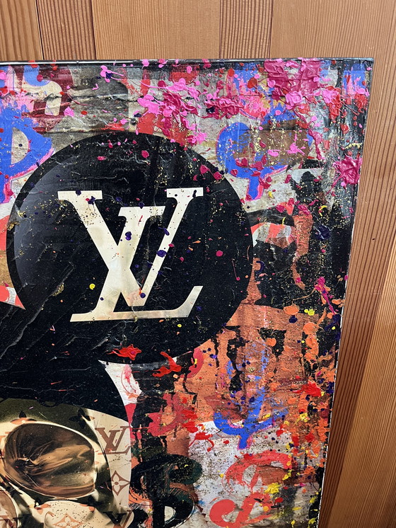 Image 1 of Pop-Art "LV-Schädel" von Karin Vermeer