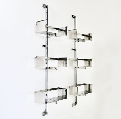 Proposal P700 Wall Unit by Vittorio Introini for Saporiti, 1960s, Set of 2