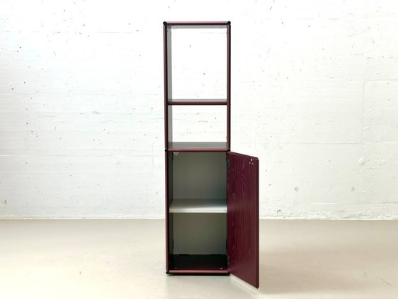 Image 1 of Modulares Designregal mit Schrankfach, 1990er Jahre