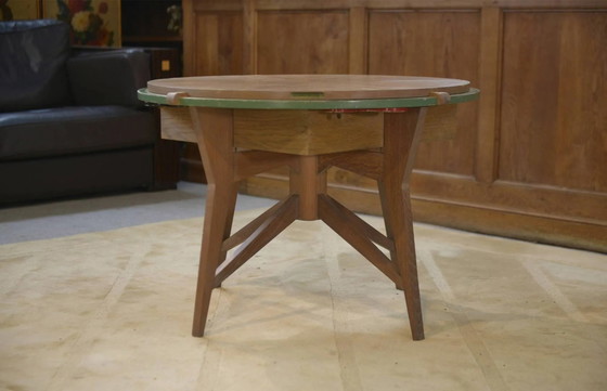 Game table / side table in oak from the 1940s. – Wood, Vintage (photo 5 of 14)