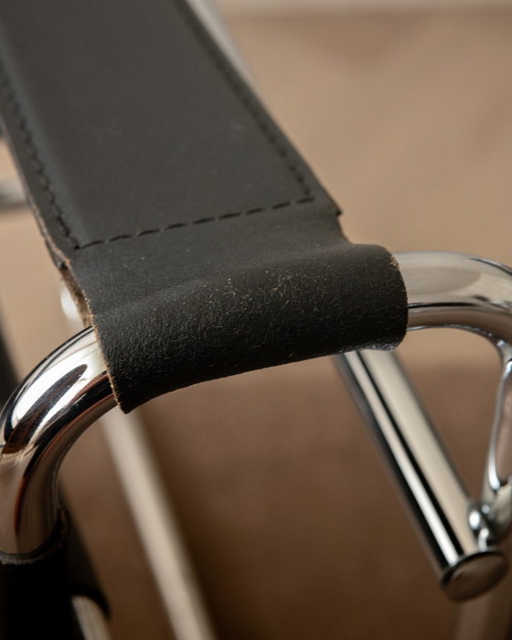Wassily B3 Sessel von Marcel Breuer für Knoll International, 1970er, 2er-Set – Chrome, Leather (photo 16 of 23)