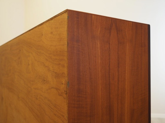 Deens teakhouten highboard met barkast en schuifdeuren, jaren 60 – Dressoirs, Wood (photo 10 of 16)