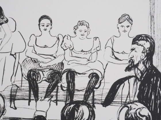 Edvard Munch : Cabaret, Lithographie Signée – Lithographies et sérigraphies, Paper (photo 8 of 10)