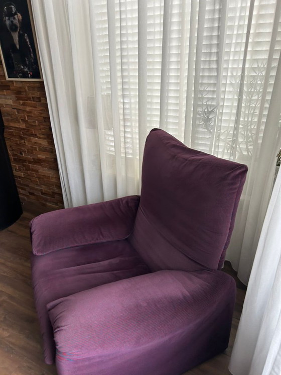 Image 1 of Cassina Maralunga 3-seater sofa + armchair