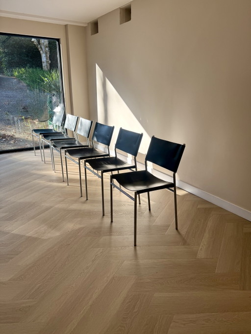 Set van 6 Martin Visser SE 06 eetkamerstoelen
