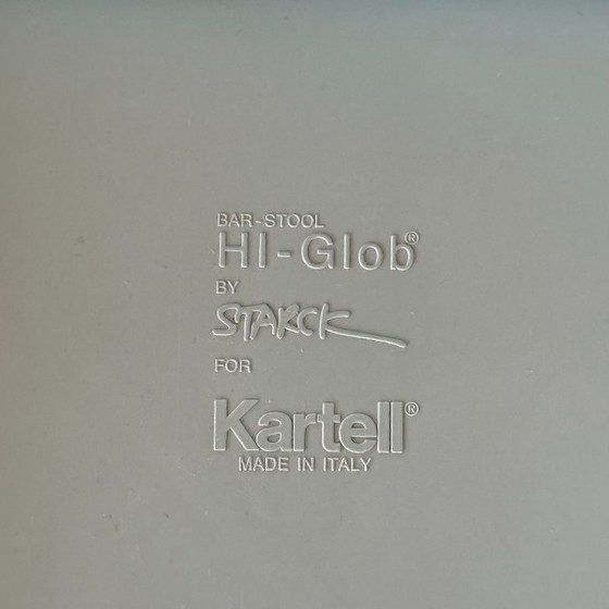 2x Barkruk Hi-Glob – Kartell, Tabourets de bar, Metal, Plastic (photo 10 of 10)