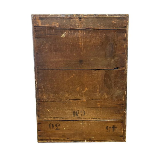 Image 1 of Miroir ancien français à cadre doré