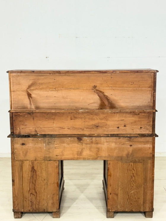 Image 1 of Gründerzeit bureau, tafel, kantoorbureau, secretaressebureau, antiek, circa 1880