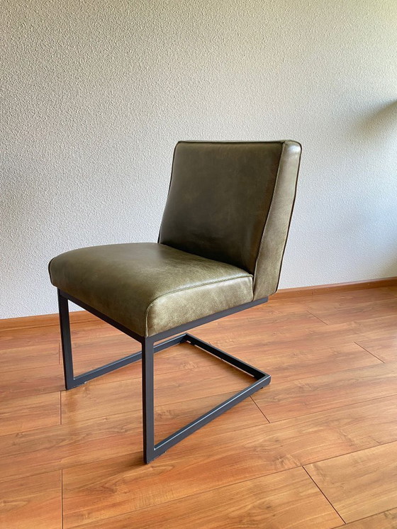 Image 1 of dining room bench + 2 dining room chairs (set) & dining table