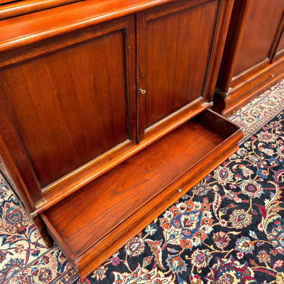 Acquistare un set di librerie inglesi originali Globe Wernicke? - Ampia scelta!, Ottone, Legno, Marrone (foto 15 di 15)