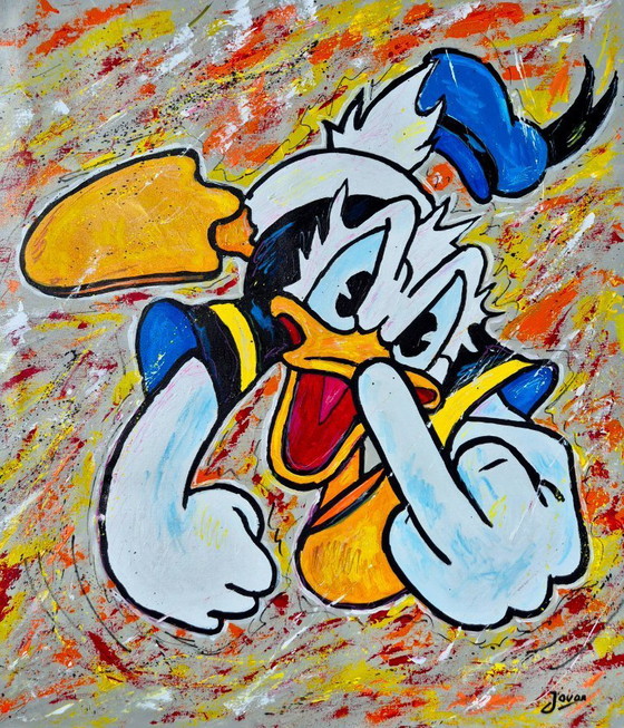 Image 1 of Jovan Srijemac (1962) - Angry Duck, Fuck you 