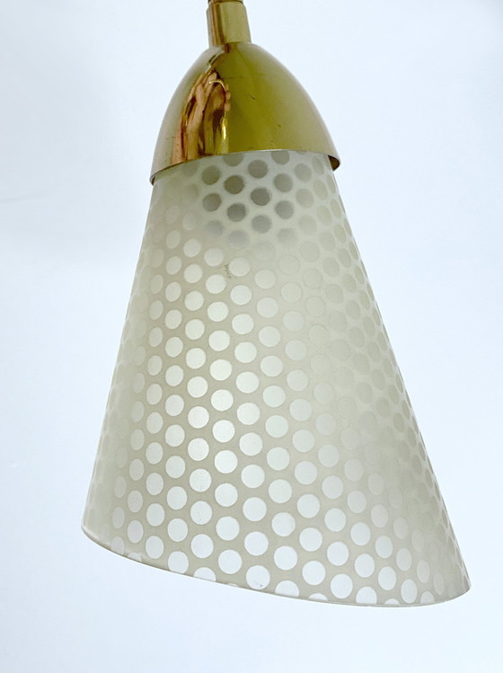 Image 1 of Mid Century dubbele wandlamp, 1950S