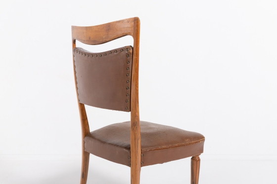 Image 1 of Chaises italiennes de style Mid-Century de Vittorio Dassi, années 1950