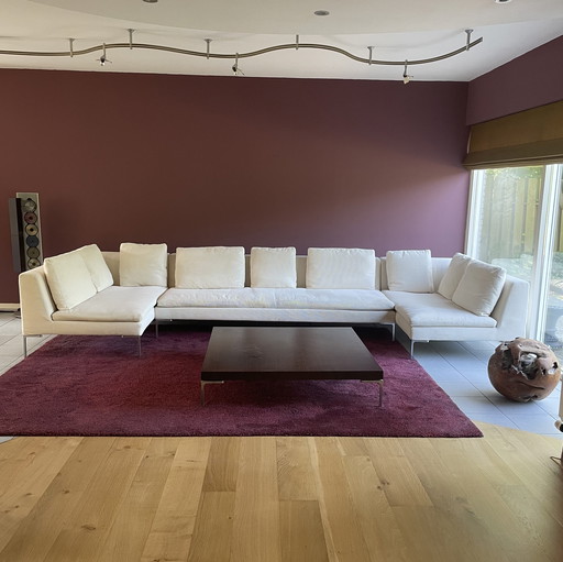 B&B Italia Charles Ecru very large sofa, 3 elements