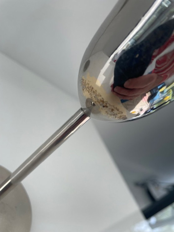 Image 1 of Set di 2 candelieri in acciaio, design moderno