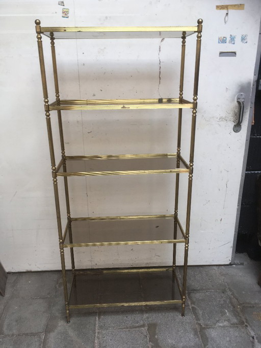 Midcentury Wandregal, komplett zerlegbar