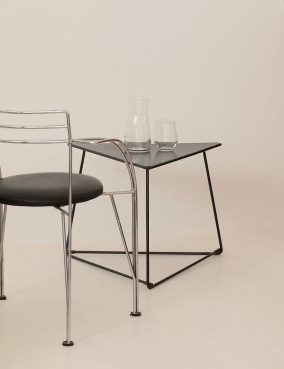 Image 1 of Tavolino triangolare vintage Ikea OTI di Niels Gammelgaard circa 1980
