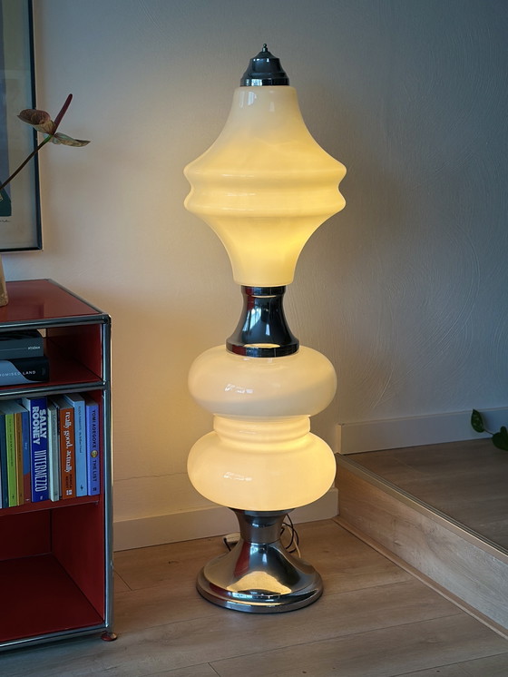 Image 1 of Murana Zeldzame Italiaanse Space Age Floorlamp