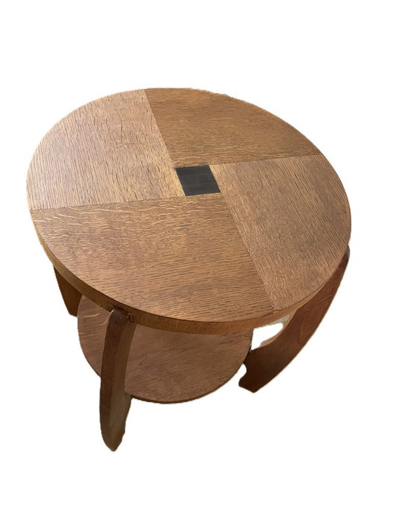 Amsterdam School side table, 1920s – Wood (photo 7 of 8)
