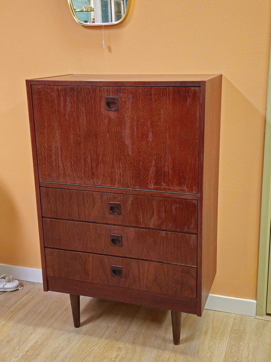 Image 1 of Cassettiera vintage, mobile bar, mobile bar con specchio