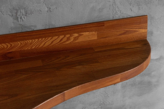 Image 1 of Custom Wall Console and Shelf by Pierre Chapo, France, 1970s