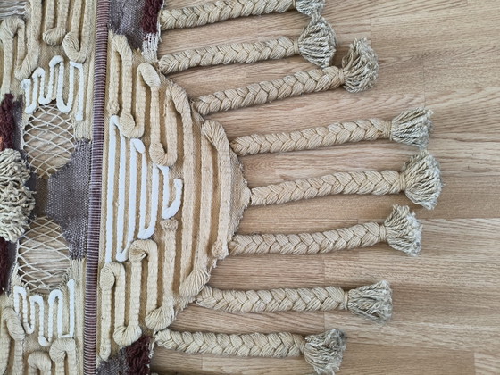Image 1 of Arazzo vintage anni '70 / Opera tessile – Nello stile di Don Freedman