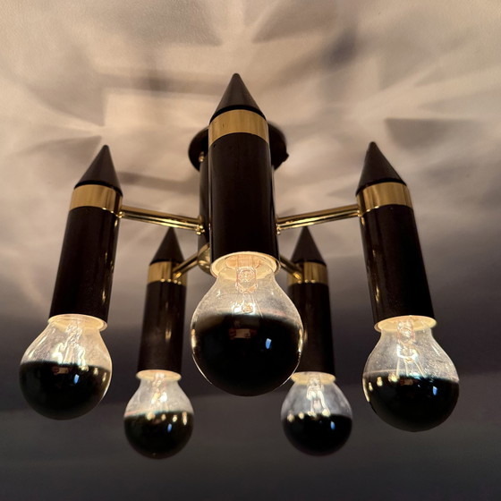 Image 1 of Vintage Schmitz Leuchten Ceiling Lamp, 1970s Germany