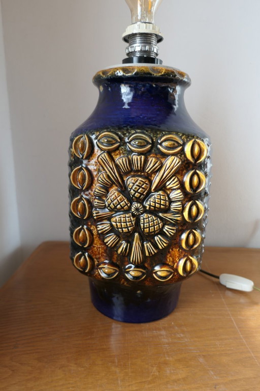 Vintage Dümler & Breiden Keramik-Stehleuchte Studio 73