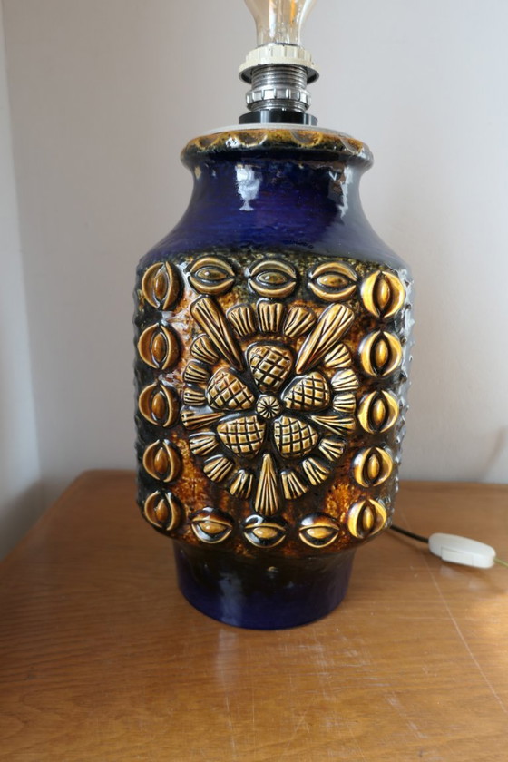 Image 1 of Vintage Dümler & Breiden ceramic floor lamp Studio 73