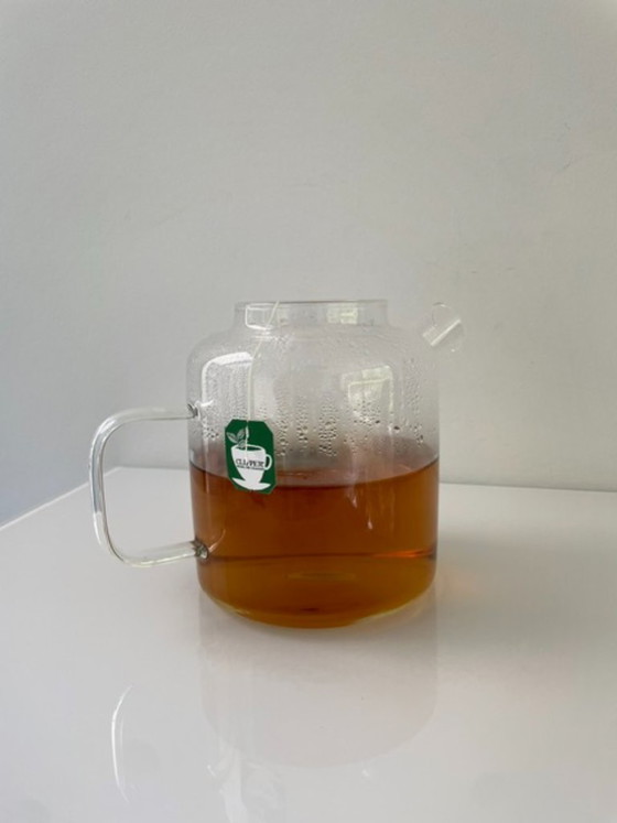 Image 1 of Scandinavian design borosilicate glass teapot 1.5L