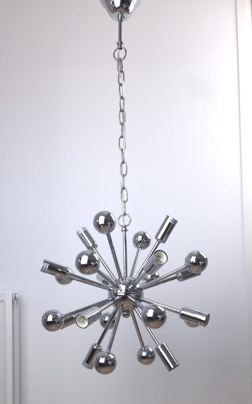 Suspension vintage rétro Spoutnik