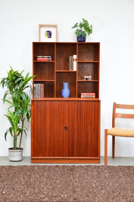 Image 1 of Hvidt & Mølgaard Schrank Søborg Teakhouten dressoir Vintage Midcentury Regal