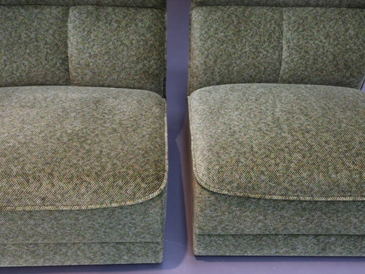 Vintage modulebank | 4-Delig | Top staat | Groen