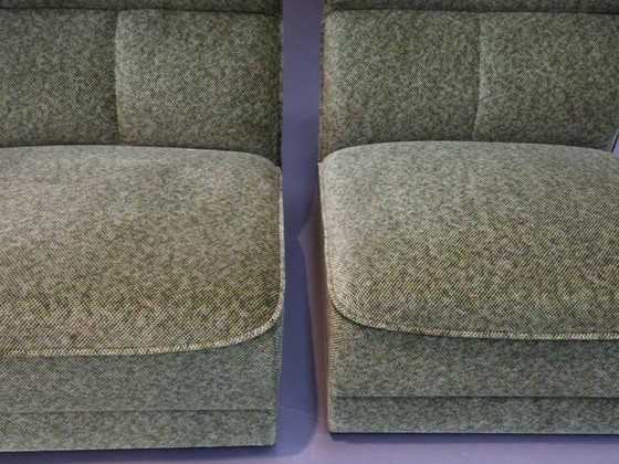 Image 1 of Vintage modulebank | 4-Delig | Top staat | Groen