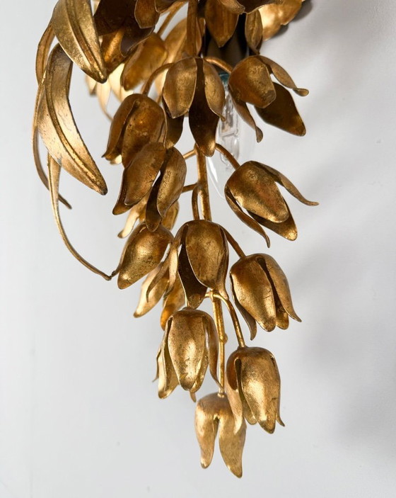 Image 1 of Wall/ceiling lamp, 'Pioggia D'oro' by Hans Kögl, Germany, 1960s