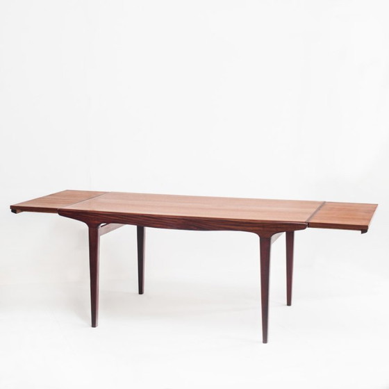 Mesa de comedor extensible de madera, Mesas de comedor, Marrón, Mid Century Modern (foto 3 de 15)