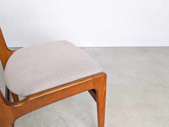 Image 1 of Set originale di 6 sedie Erik Buch, stile metà secolo, teak vintage