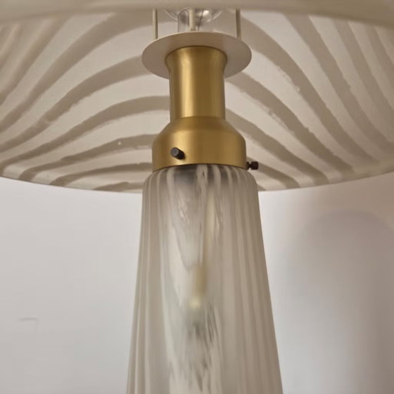 Peill & Putzler Murano Mushroom Table Lamp 70s – Murano Glass, Brass, Vintage (photo 6 of 16)