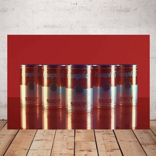 Photo printed on plexiglass / Limited edition / Campbell's Soup / pop art