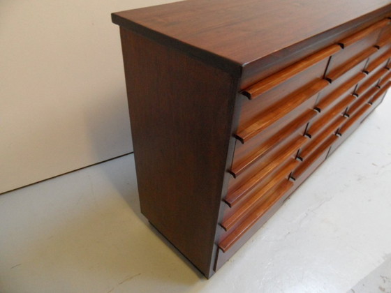 Image 1 of Vintage mahogany shop cabinet
