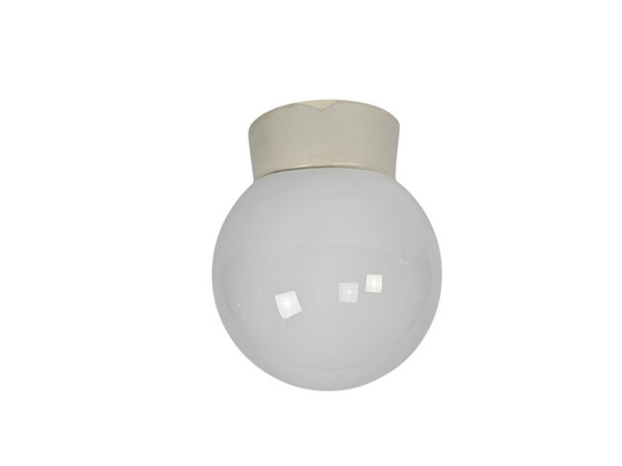 Image 1 of Plafonnier Bo Niko - Bakélite - Lampe de plafond - Belgique - Années 50