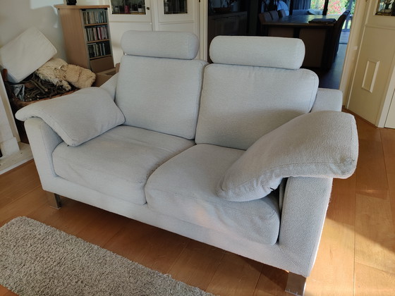 Image 1 of Leolux Antònia Three-seater, Two-seater Sofa And Footstool