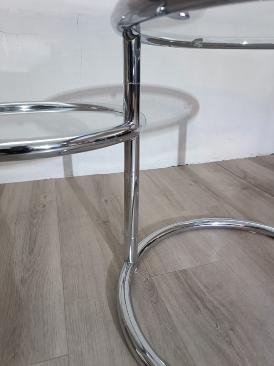 Image 1 of Coffee table with swivel tops, 1970s