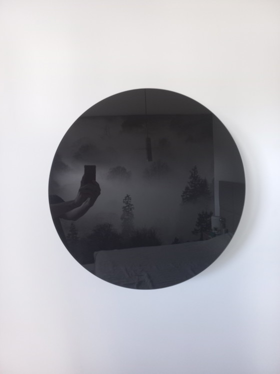 Moderne Bruin Design Kast – Wandkast, Wood, Glass (photo 5 of 5)
