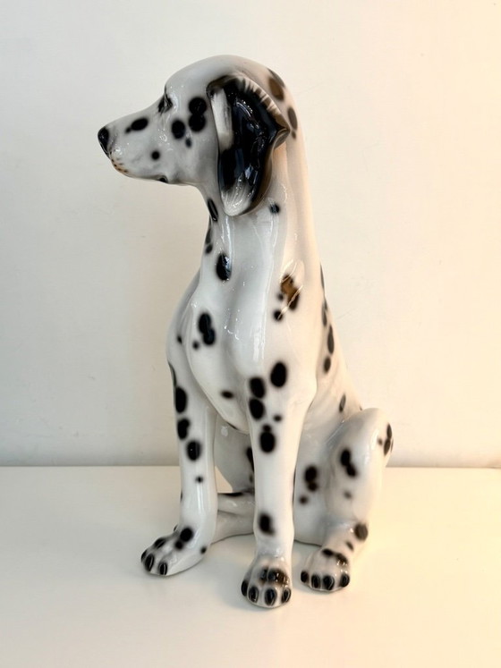 Image 1 of Bellissimo dalmata in ceramica vintage - alto 40 cm