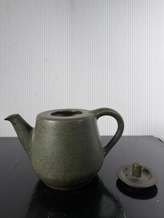 Image 1 of Zaalberg Pottery Teapot - Vintage