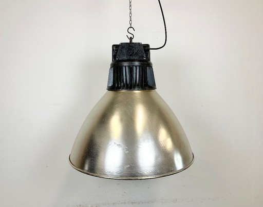 Large Industrial Aluminium Pendant Light from Elektrosvit, 1960s